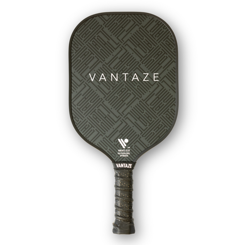 Vantaze Elite carbon fiber pickleball paddle front view