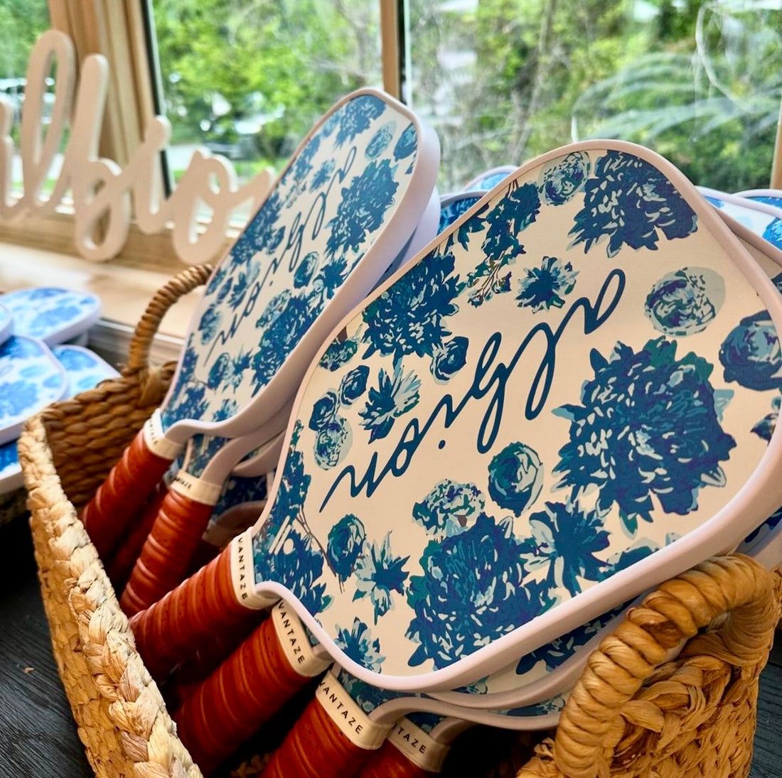 Custom Vantaze pickleball paddles for a brand order